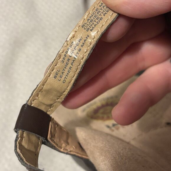 Earth Spirit Leather Sandals Womens 8 Multi Color Comfort Walking Strappy Shoes - Picture 13 of 15